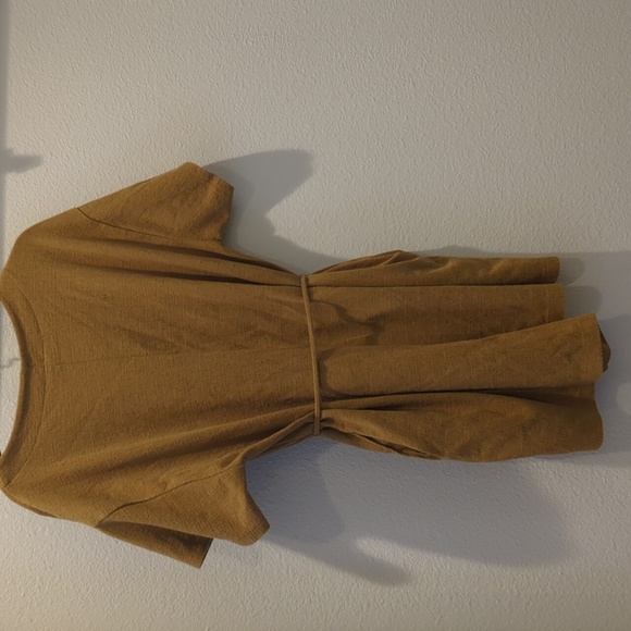 Women's XL Mustard Yellow Romper - clearance sale! - Picture 4 of 8